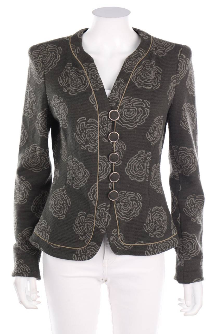 Carou ARMANI COLLEZIONI Strick-Blazer aus Woll-Mix