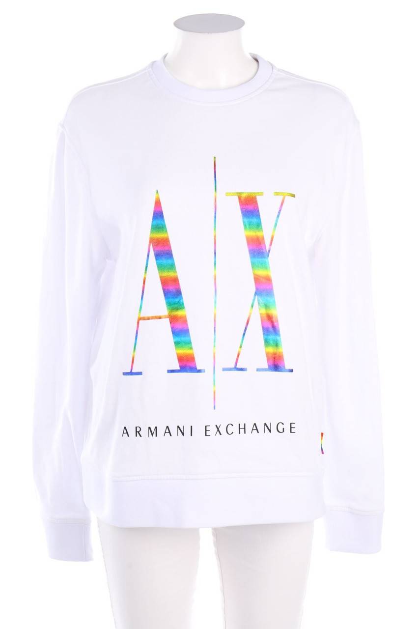 Carou ARMANI EXCHANGE Sweatshirt mit Logo-Print