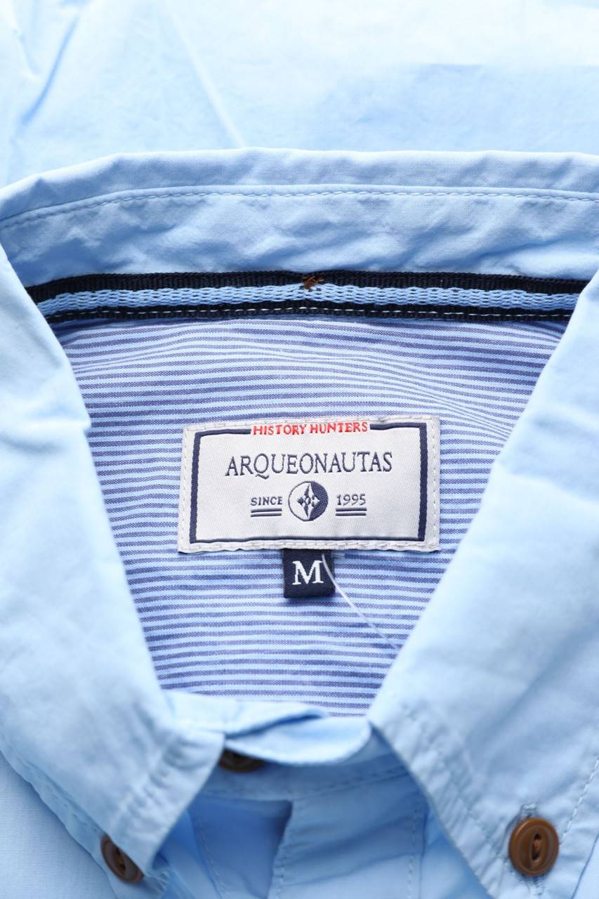 Carou ARQUEONAUTAS Button-down-Hemd Mit Logo-Badge