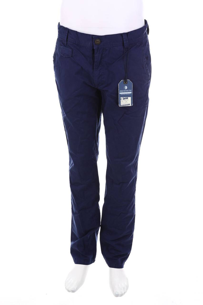 Carou ARQUEONAUTAS Chino-Hose mit Logo-Stickerei