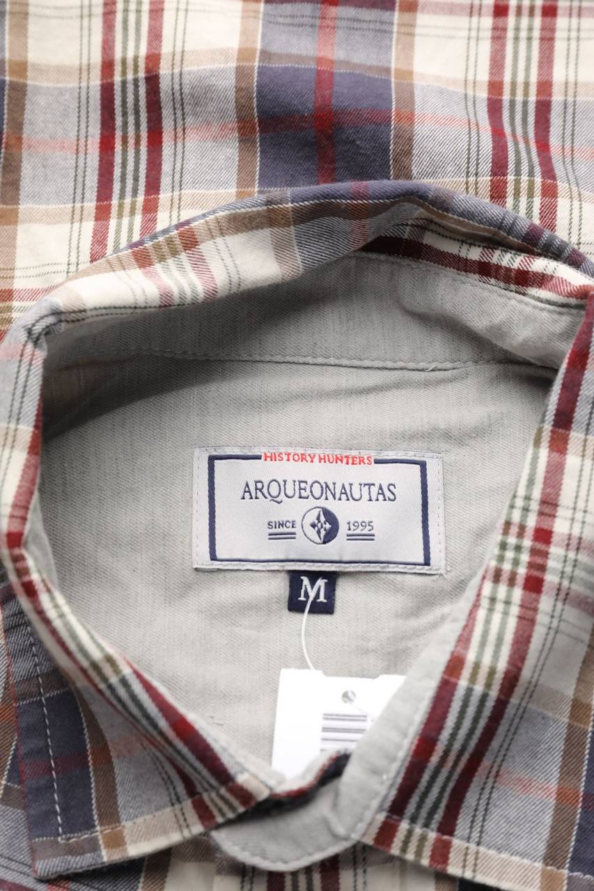 Carou ARQUEONAUTAS Kariertes Hemd Mit Logo-Patch