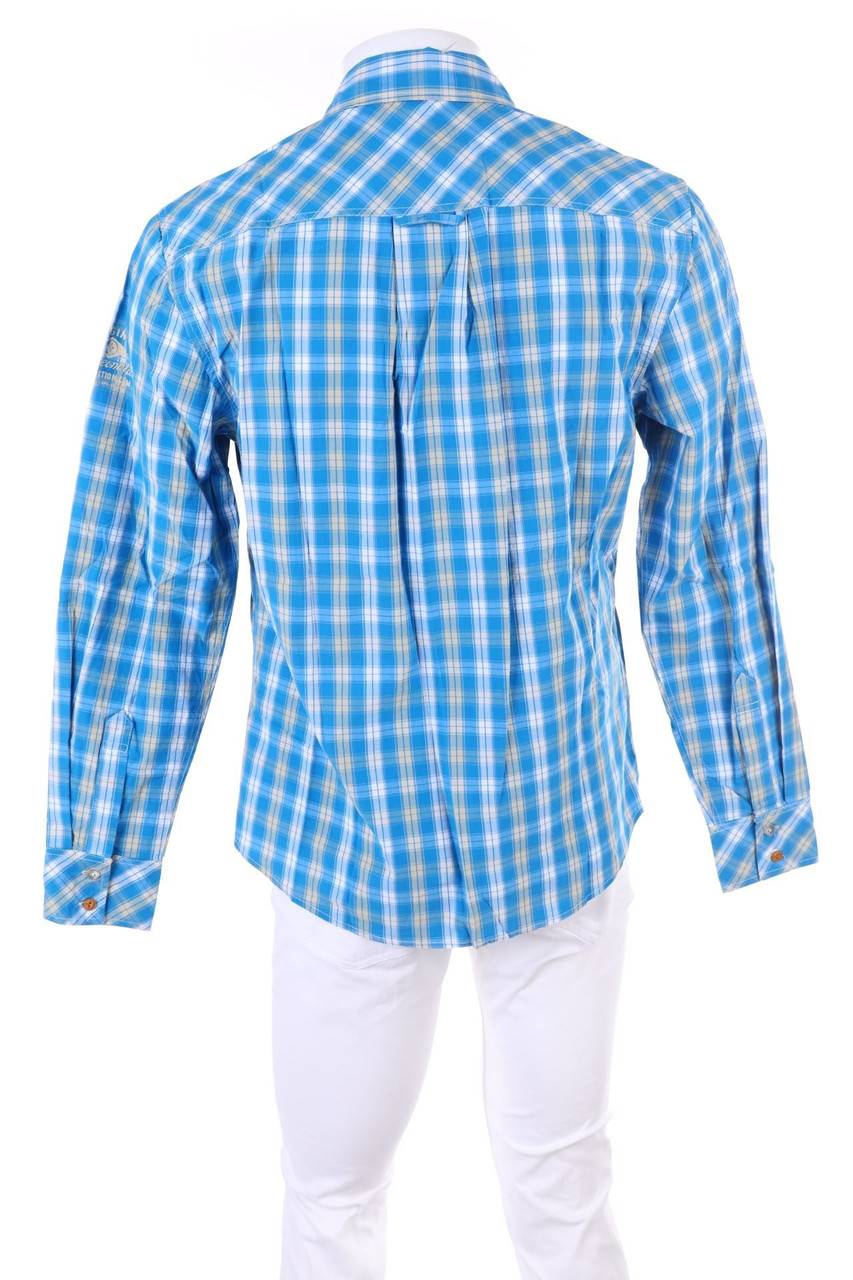 Carou ARQUEONAUTAS Kariertes Hemd Mit Logo-Print