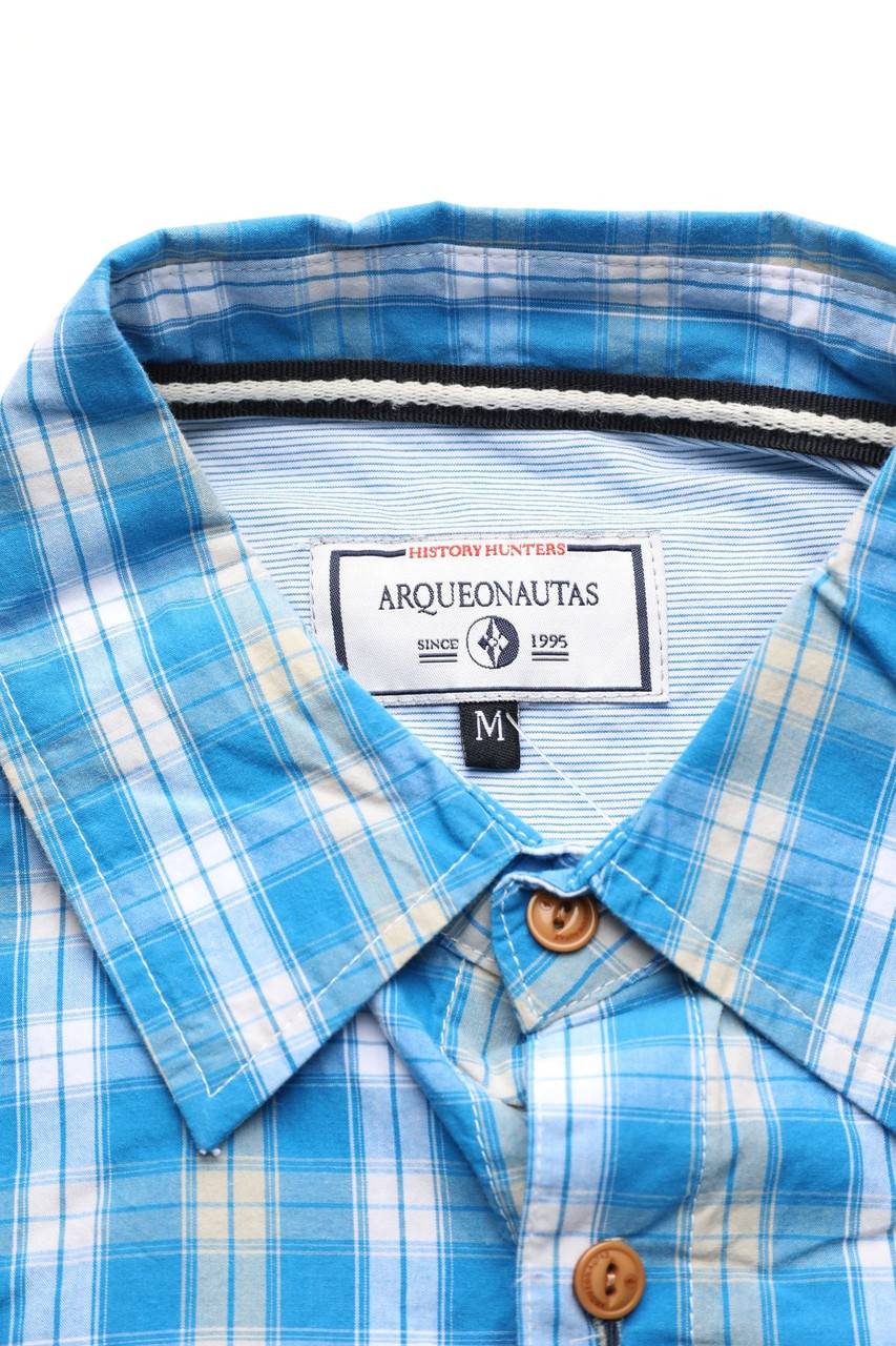 Carou ARQUEONAUTAS Kariertes Hemd Mit Logo-Print
