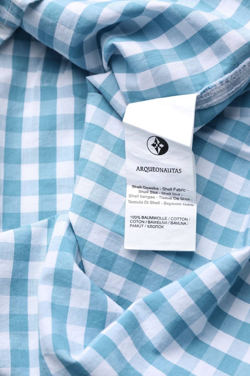 Carou ARQUEONAUTAS Kariertes Hemd Mit Logo-Print