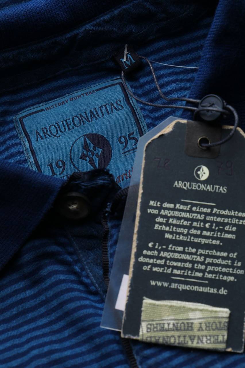 Carou ARQUEONAUTAS Poloshirt Mit Streifen