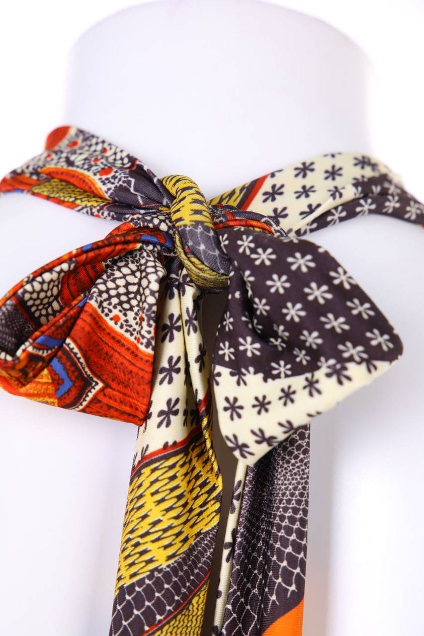 Carou Ashley Brooke Neckholder-Top Mit Ethno-Print