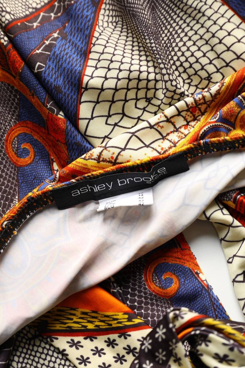 Carou Ashley Brooke Neckholder-Top Mit Ethno-Print