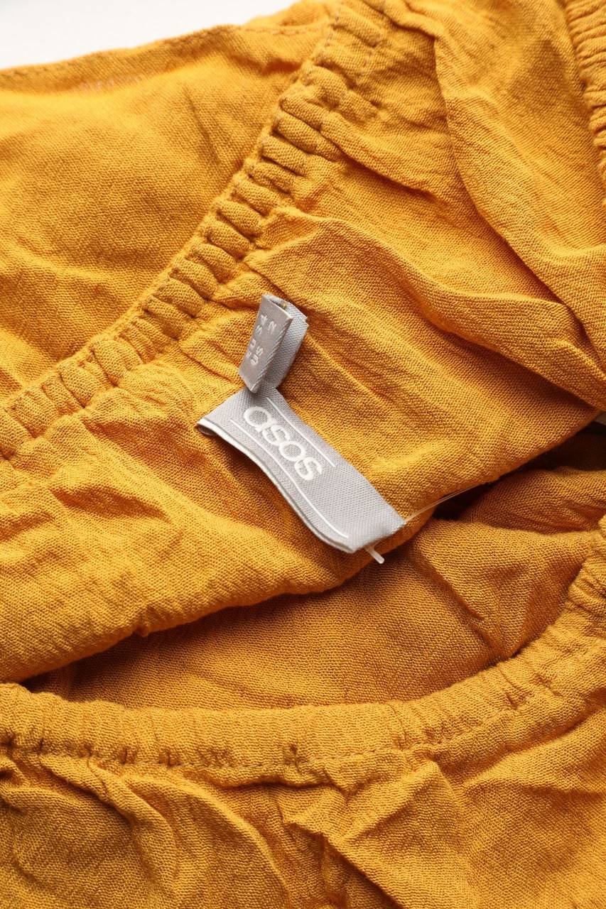 Carou Asos Cropped-Shirt Mit Volants