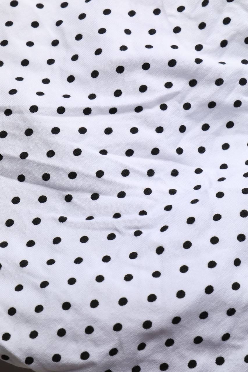 Carou Asos DESIGN Wickel-Cropped-Shirt Mit Punkten