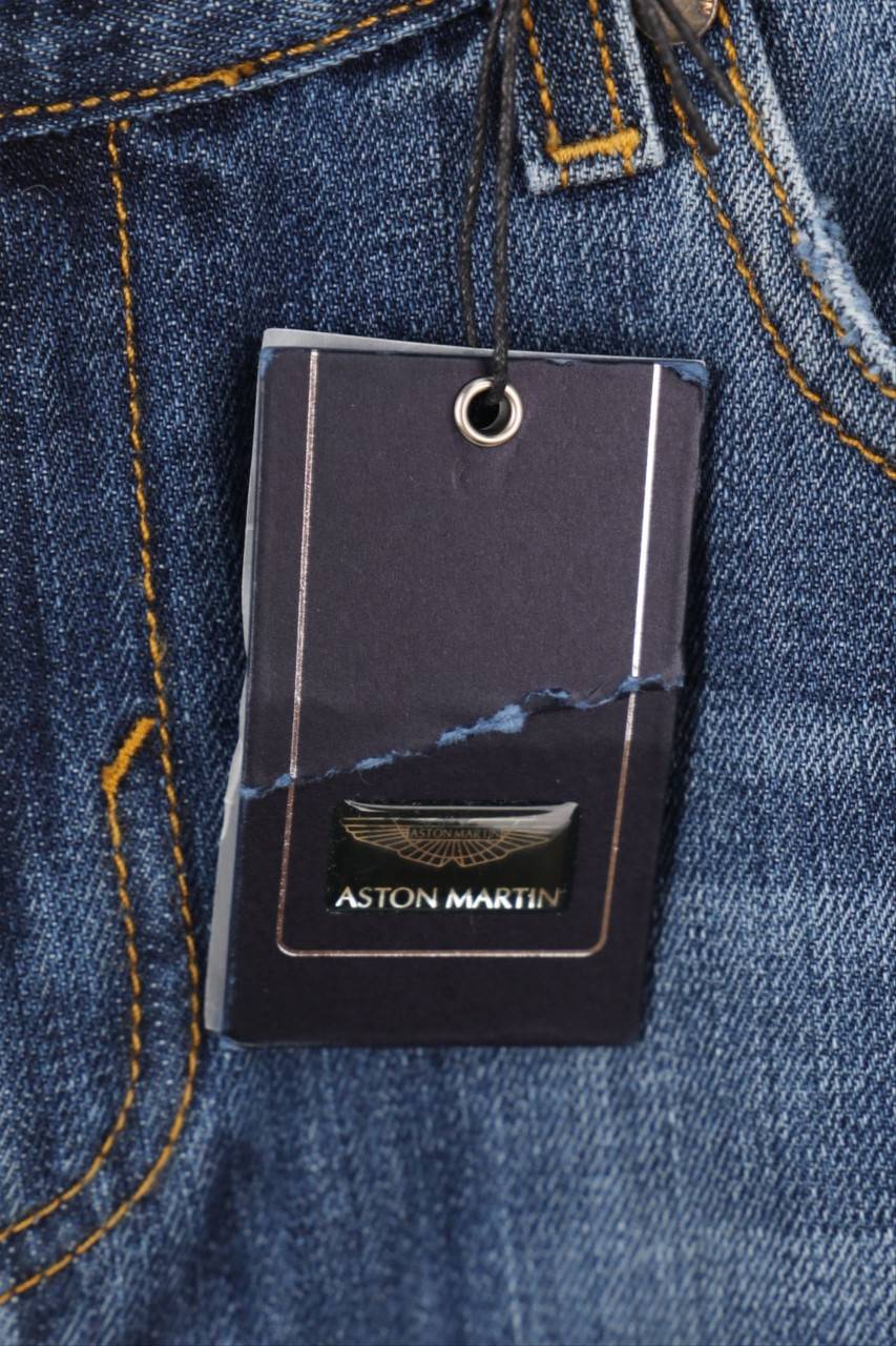 Carou Aston Martin Distressed Jeans