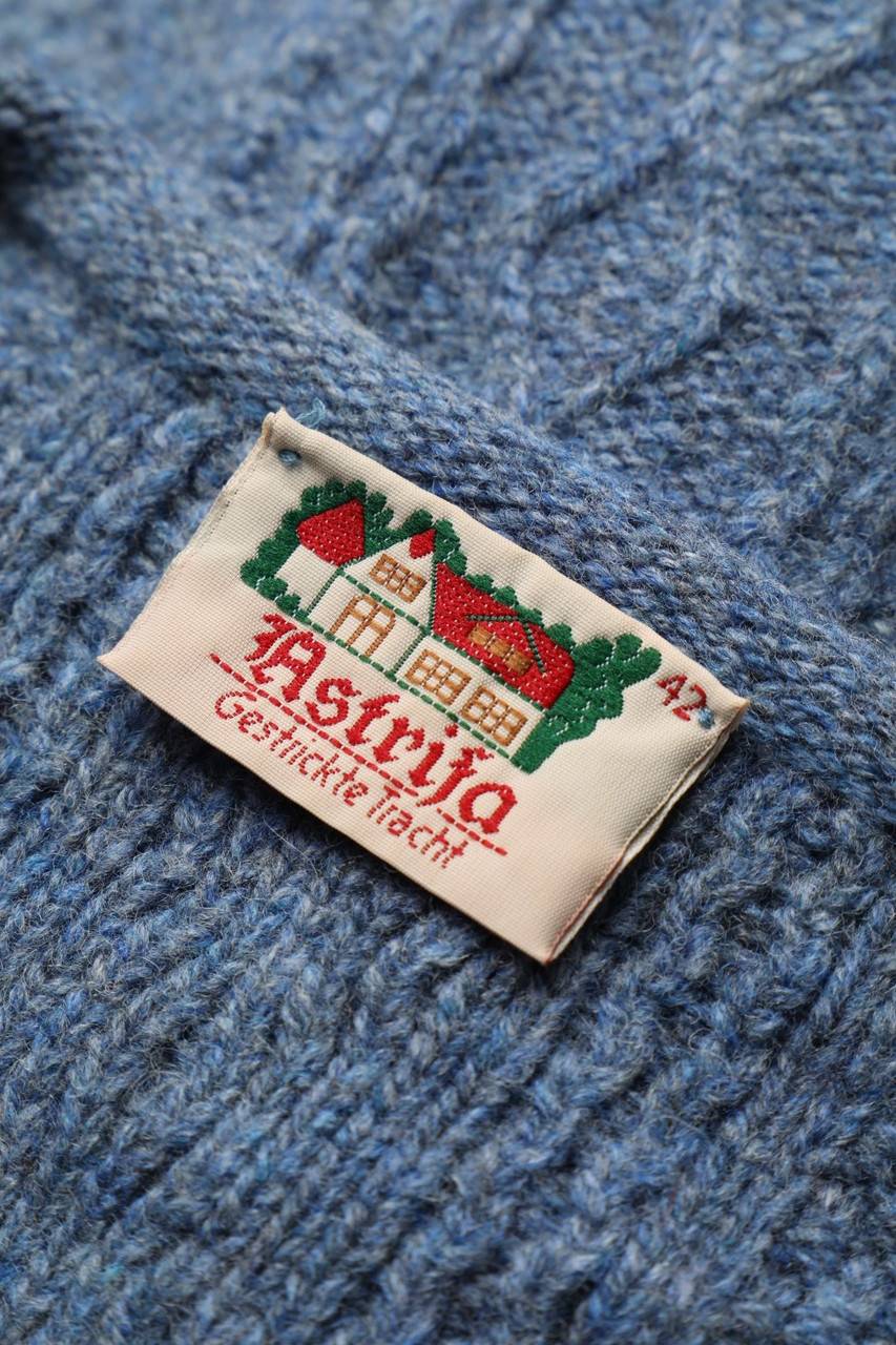 Carou Astrifa Trachten-Schurwoll-Cardigan