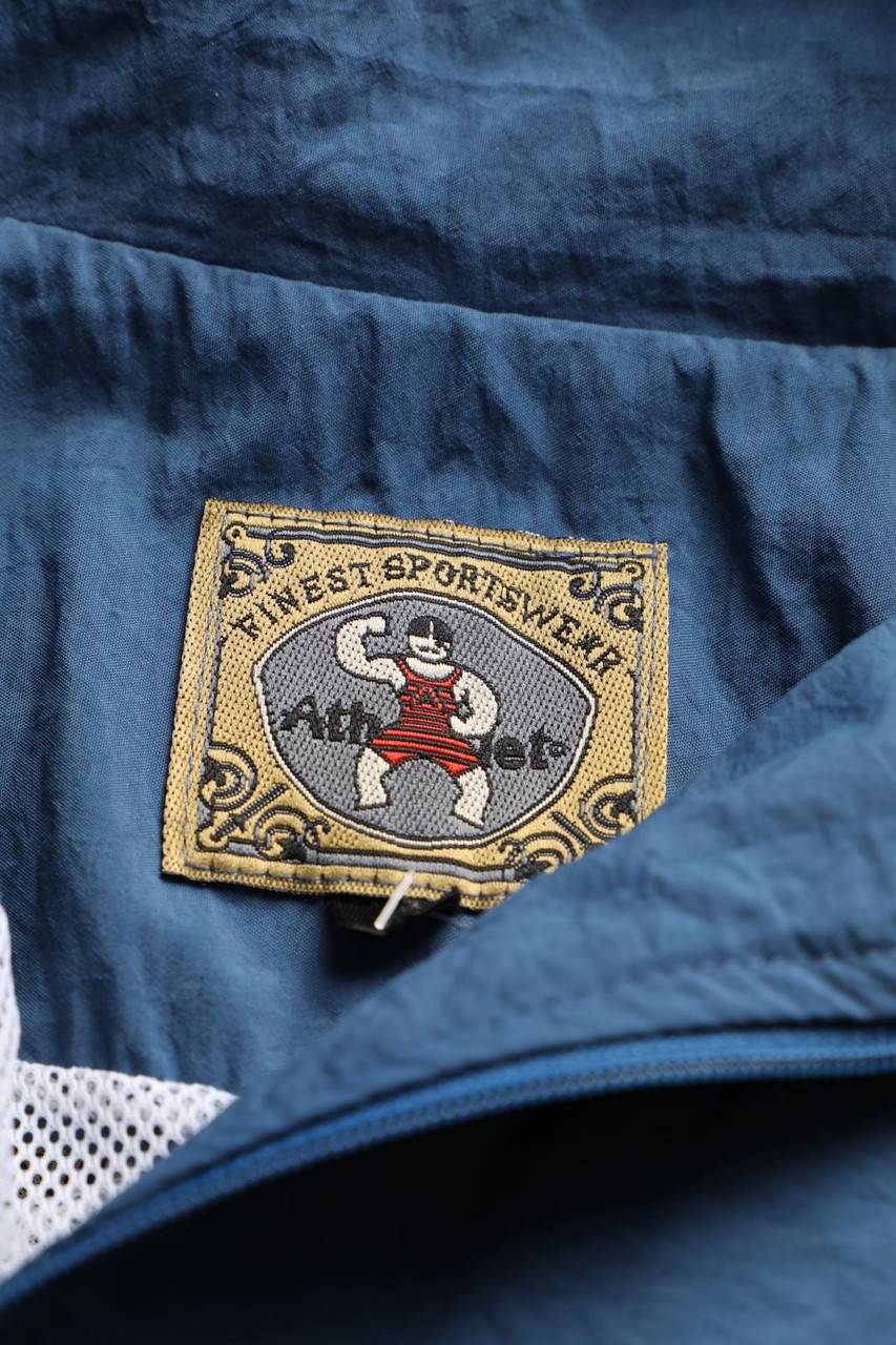 Carou ATHLET Vintage-Jacke Mit Print Mit Tunnelzug