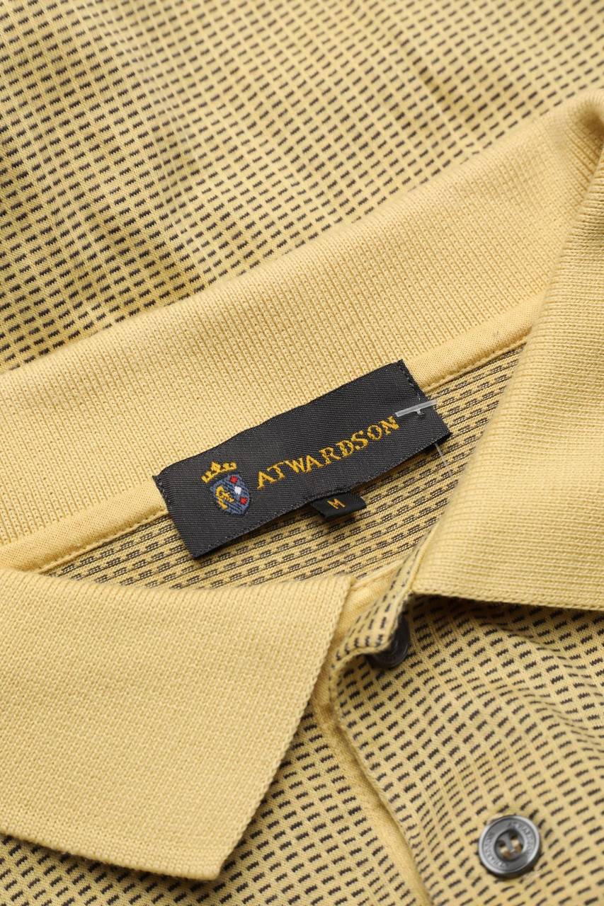 Carou ATWARDSON Vintage-Poloshirt Aus Baumwolle