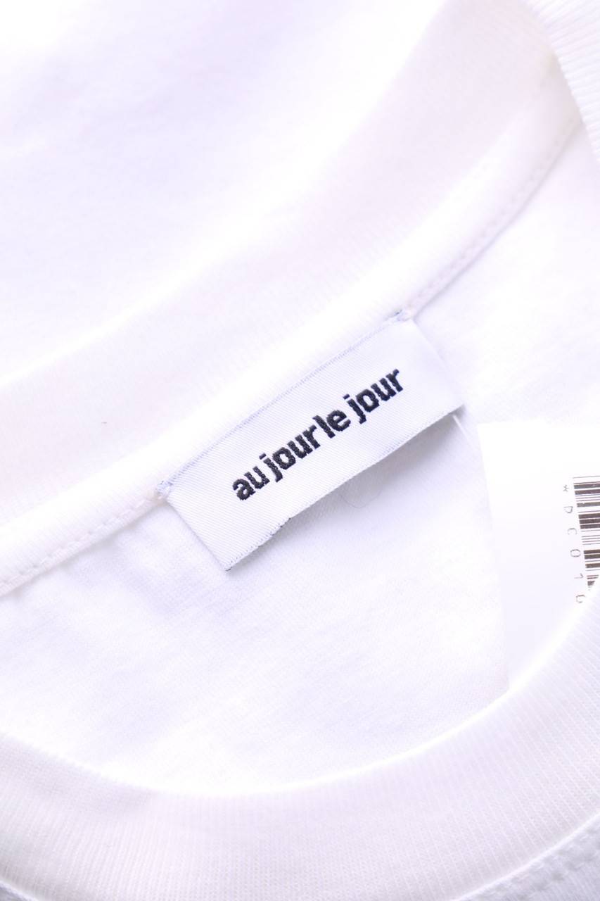 Carou Au Jour Le Jour Kurzarm-Shirt Mit Pailletten