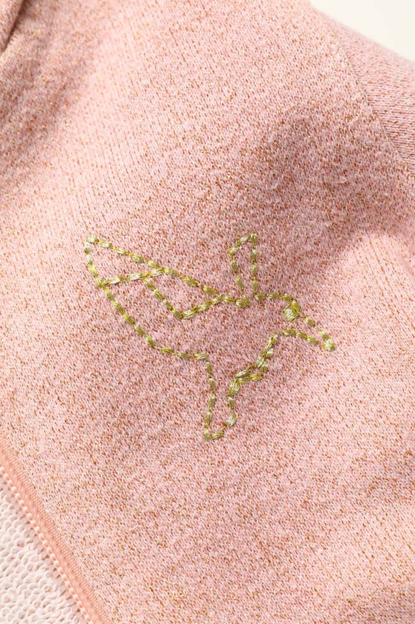 Carou Babyface Kapuzenjacke/Hoodie Mit Glitzer