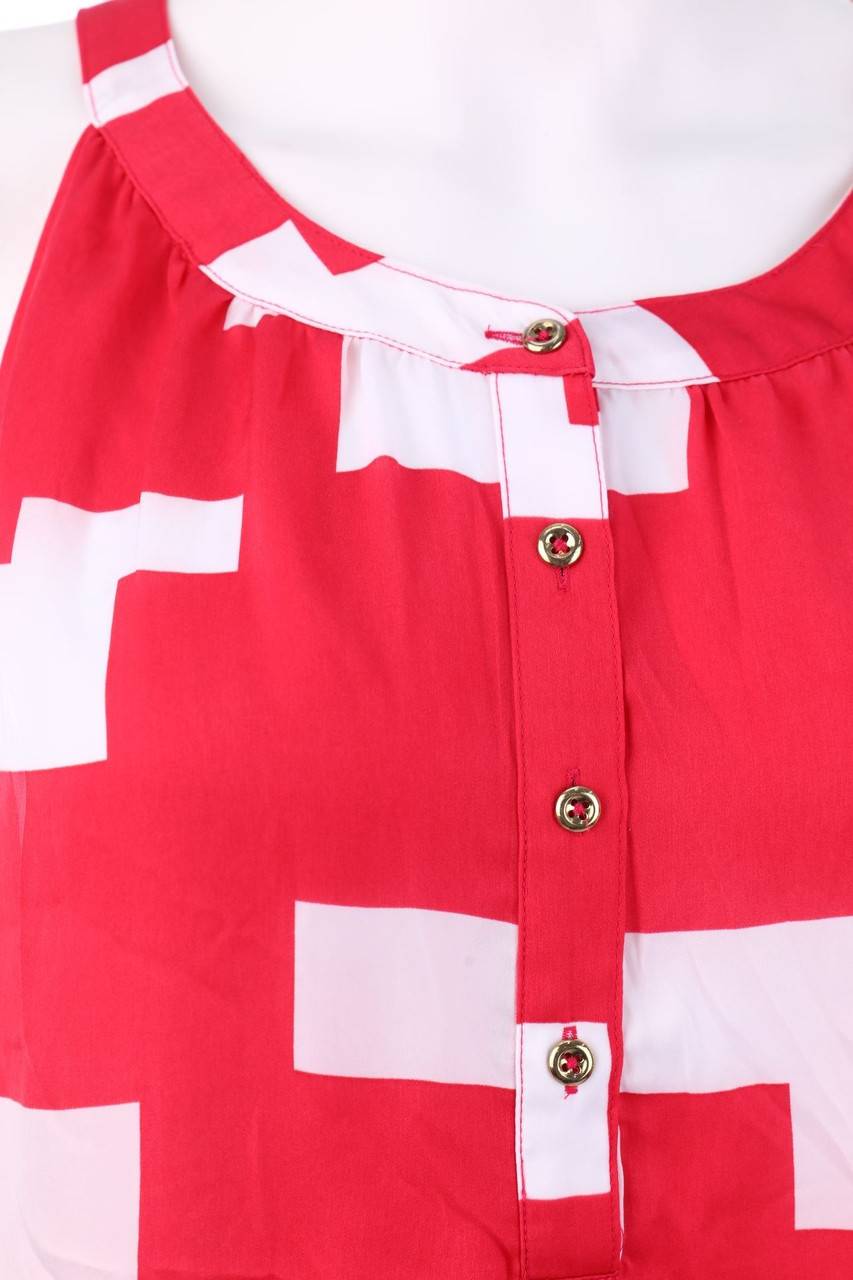 Carou BANANA REPUBLIC Blusentop Mit Geo-Print