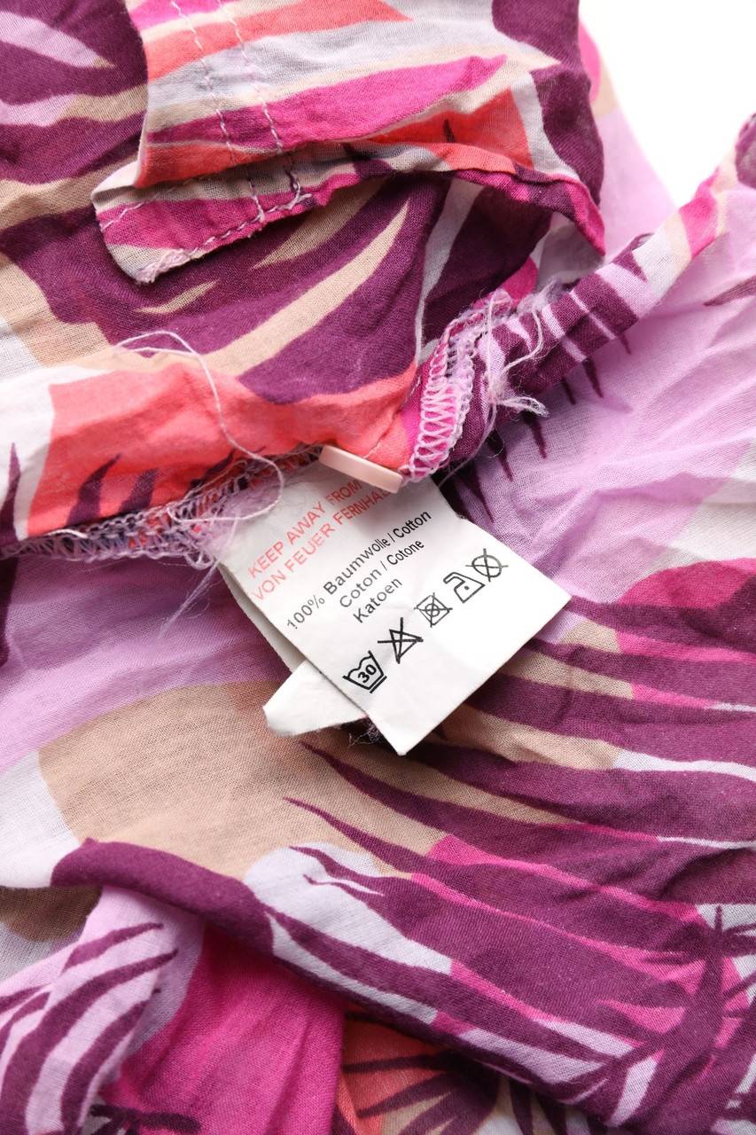 Carou Bellybutton Baumwoll-Bluse Mit Print