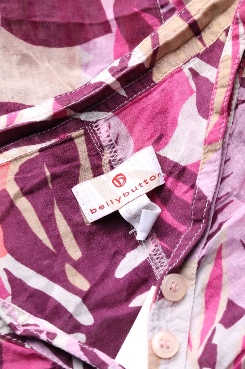 Carou Bellybutton Baumwoll-Bluse Mit Print