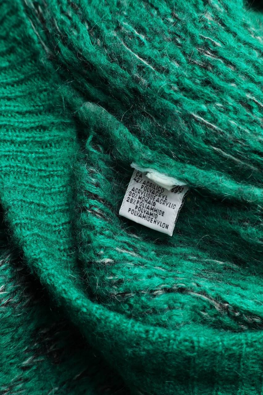 Carou BENETTON Vintage-Cardigan Aus Mohair-Mix