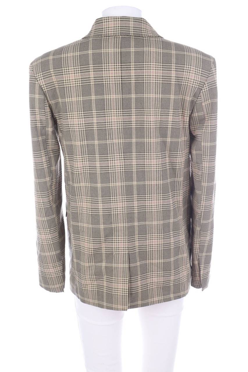 Carou Bershka Blazer Mit Tartan-Muster