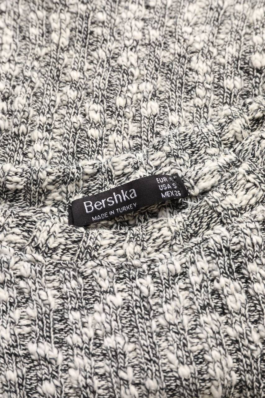 Carou Bershka Cropped-Strick-Top