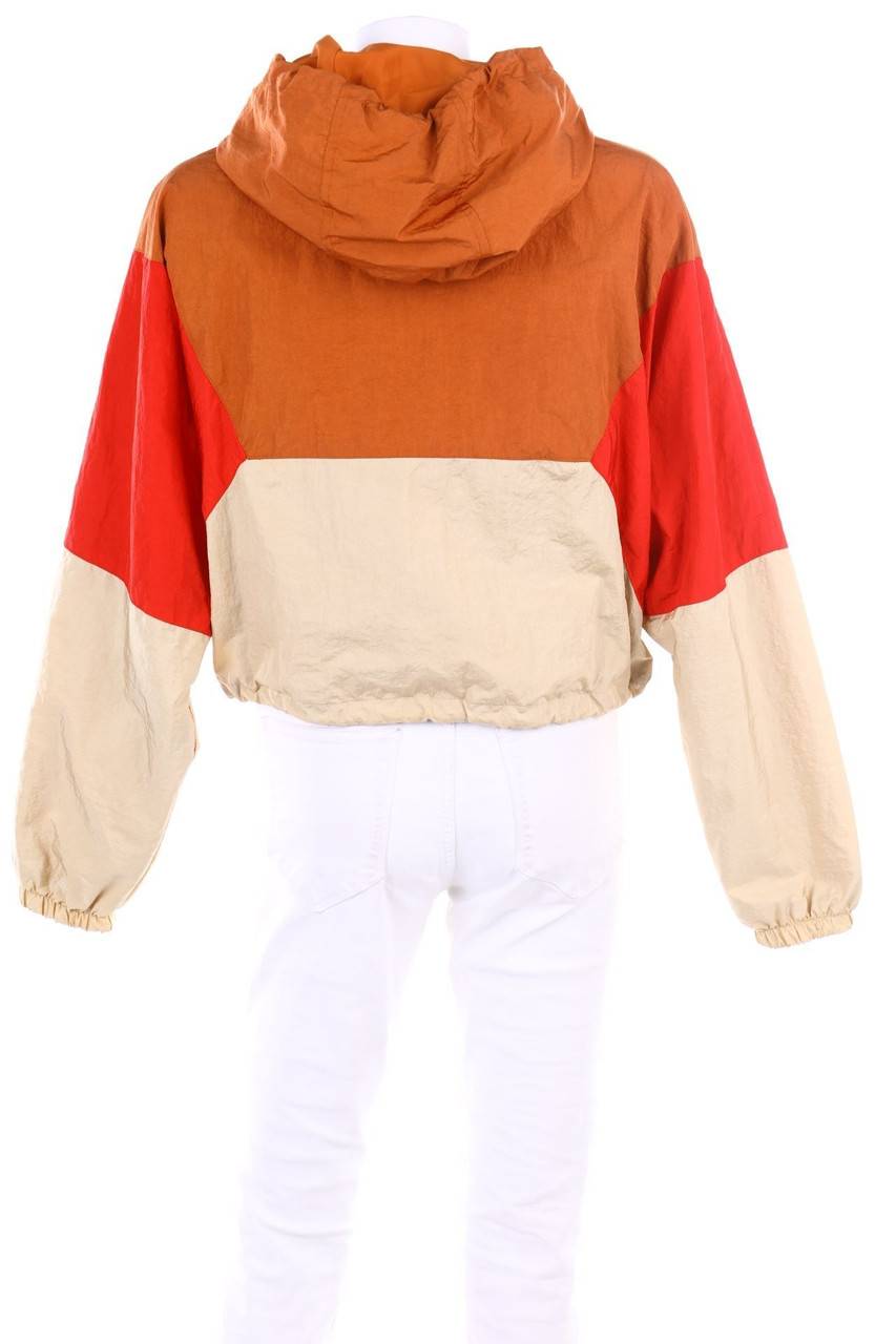 Carou Bershka Cropped-Windbreaker Mit Kapuze