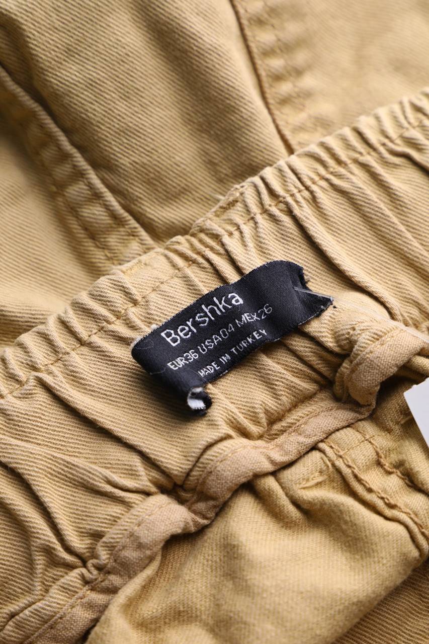 Carou Bershka Denim-Cargo-Hose