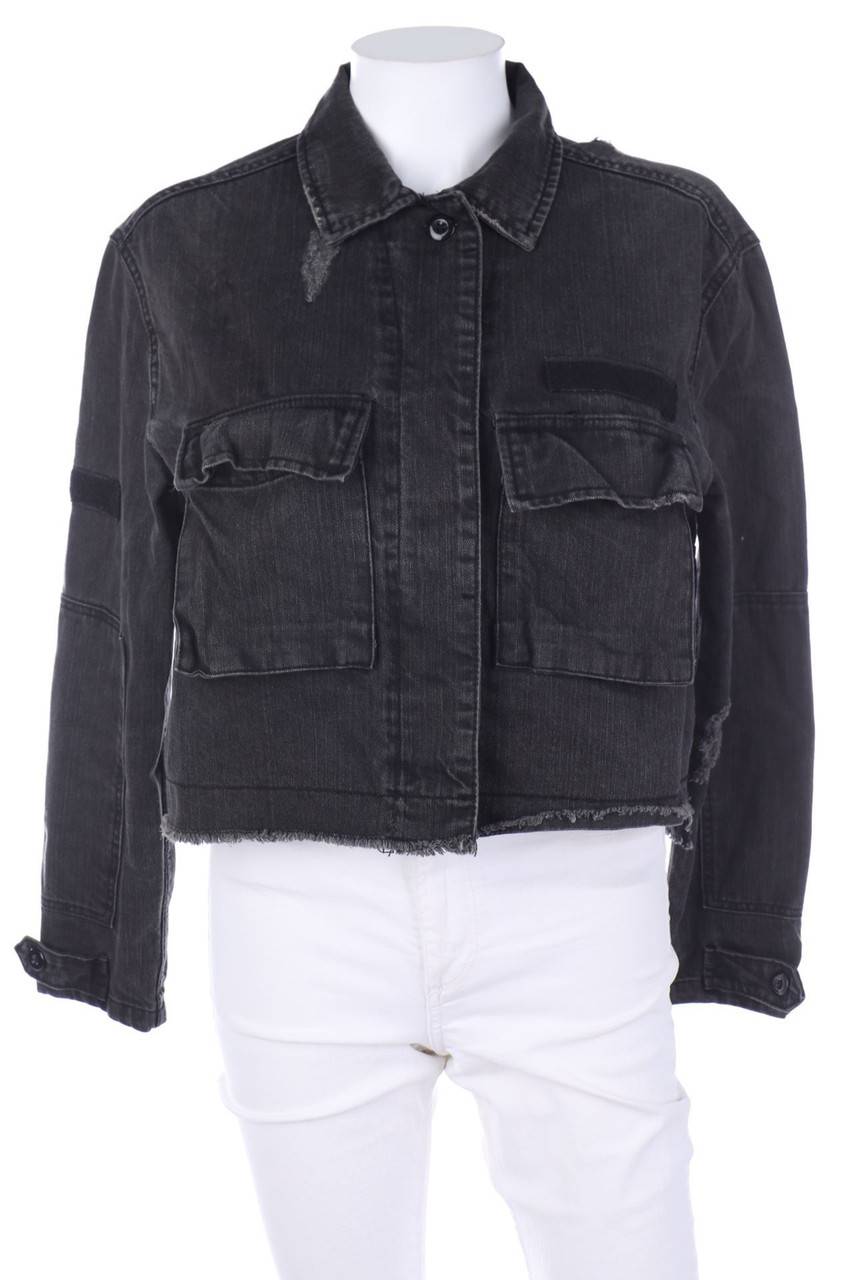 Carou Bershka Destroyed-Jeans-Jacke