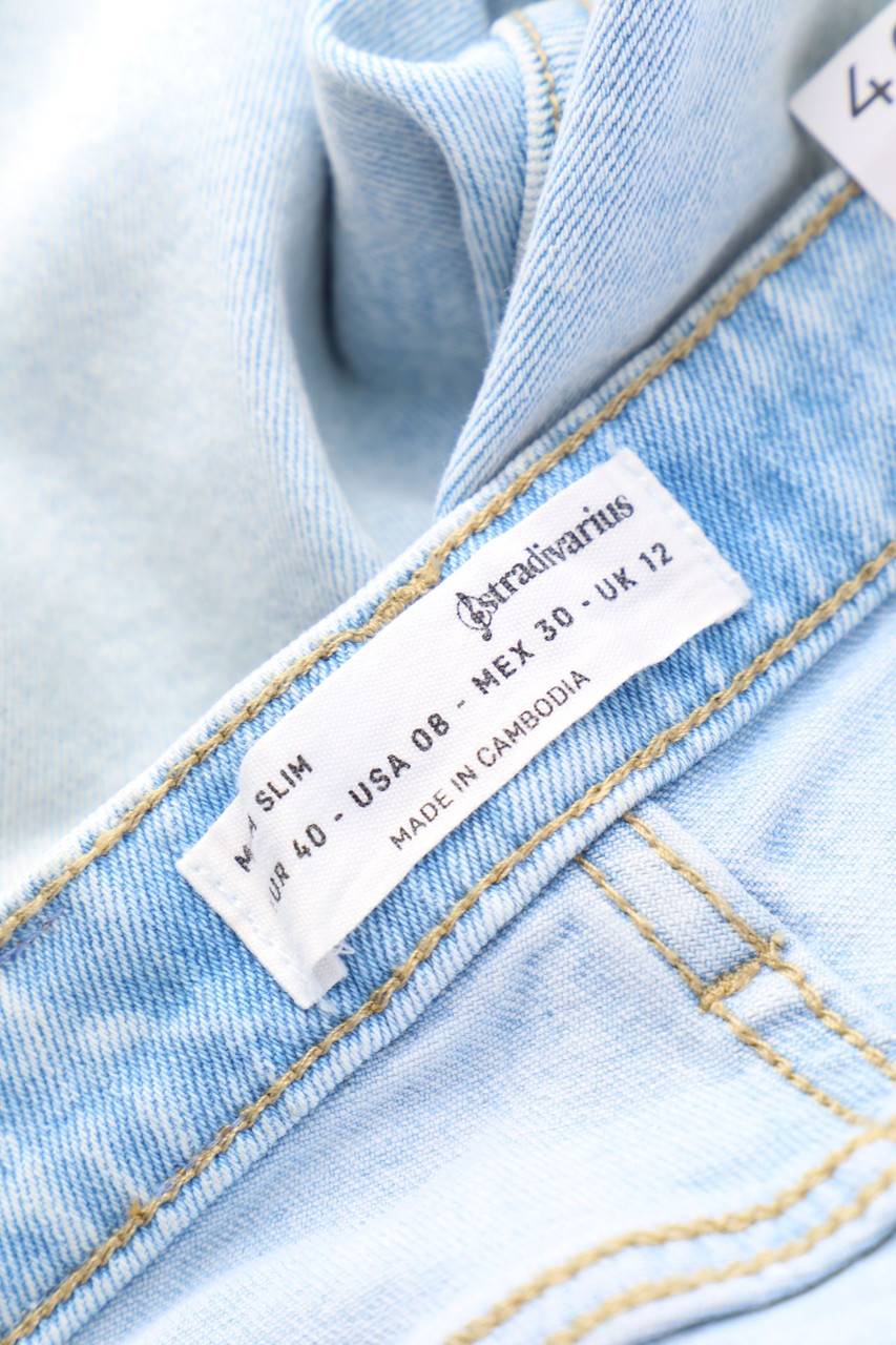 Carou Bershka Destroyed Skinny-Jeans