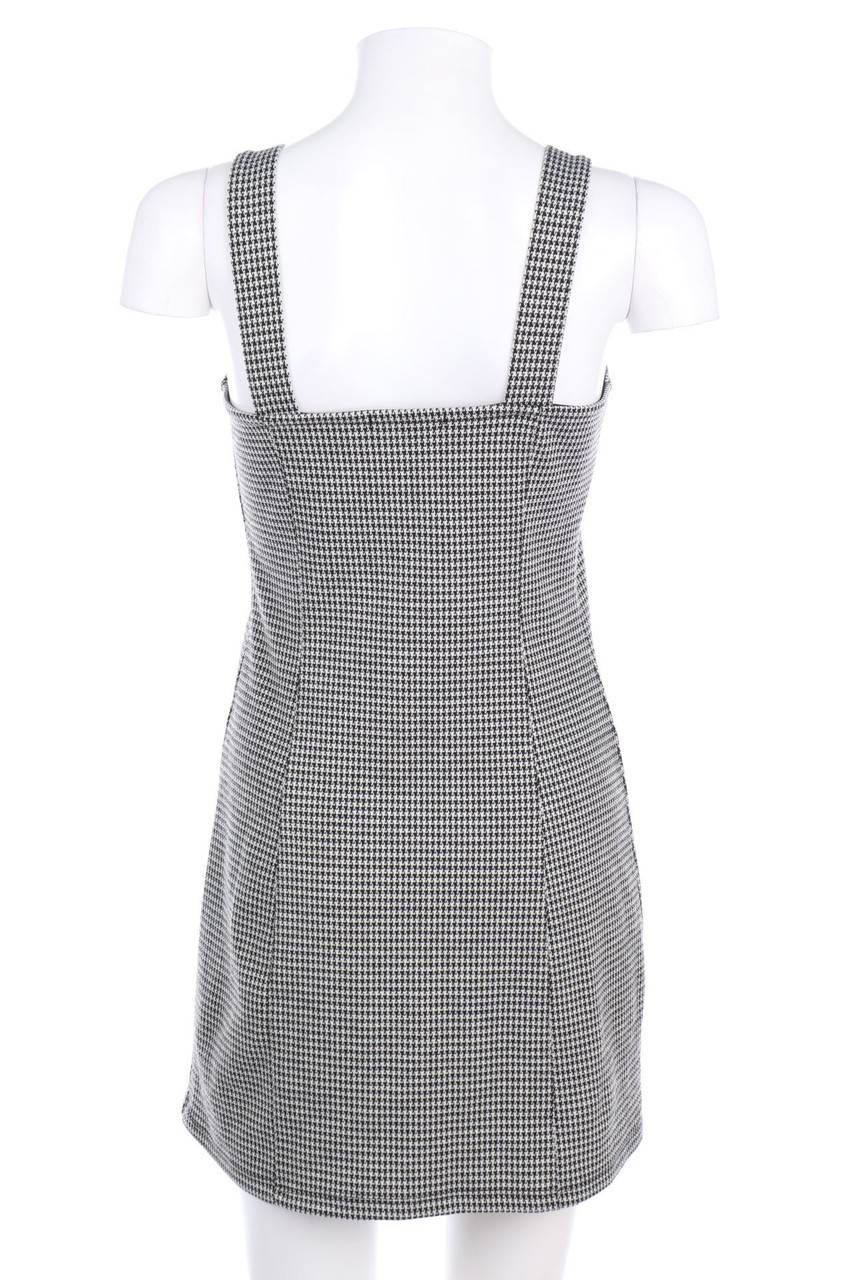 Carou Bershka Kleid Mit Hahnentritt-Muster