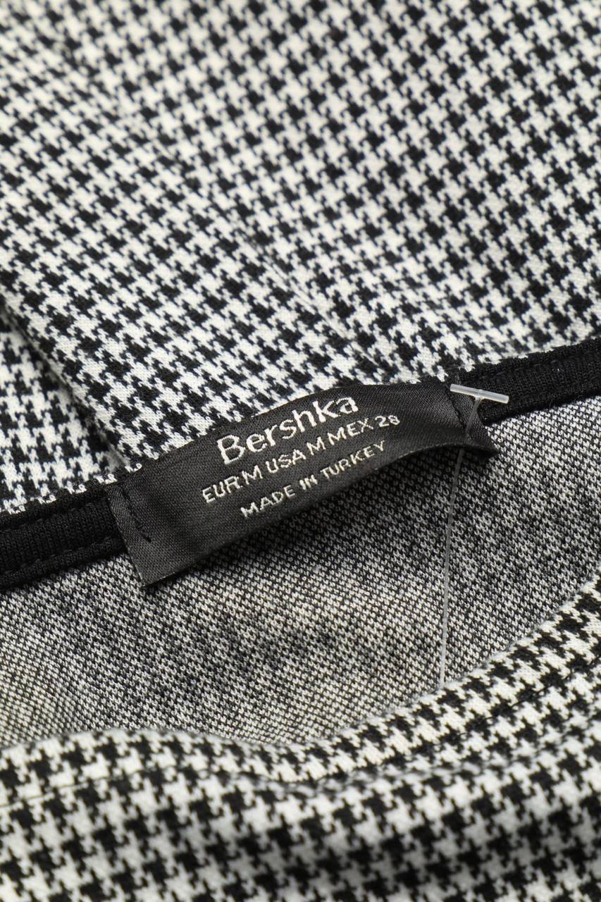 Carou Bershka Kleid Mit Hahnentritt-Muster