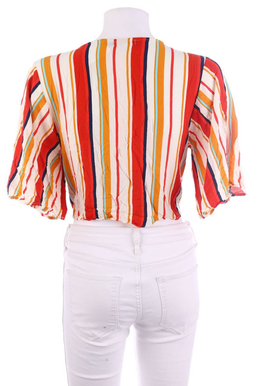 Carou Bershka Kurzarm-Bluse