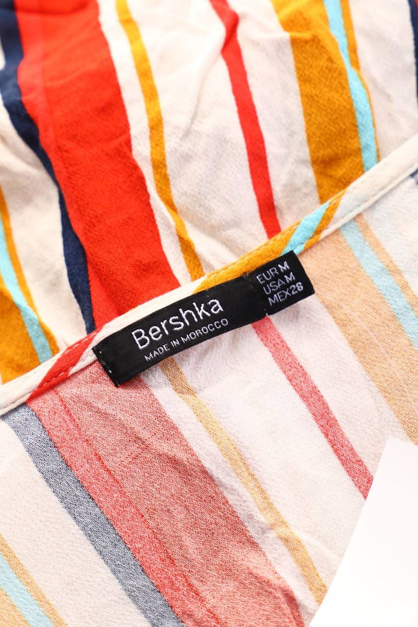 Carou Bershka Kurzarm-Bluse