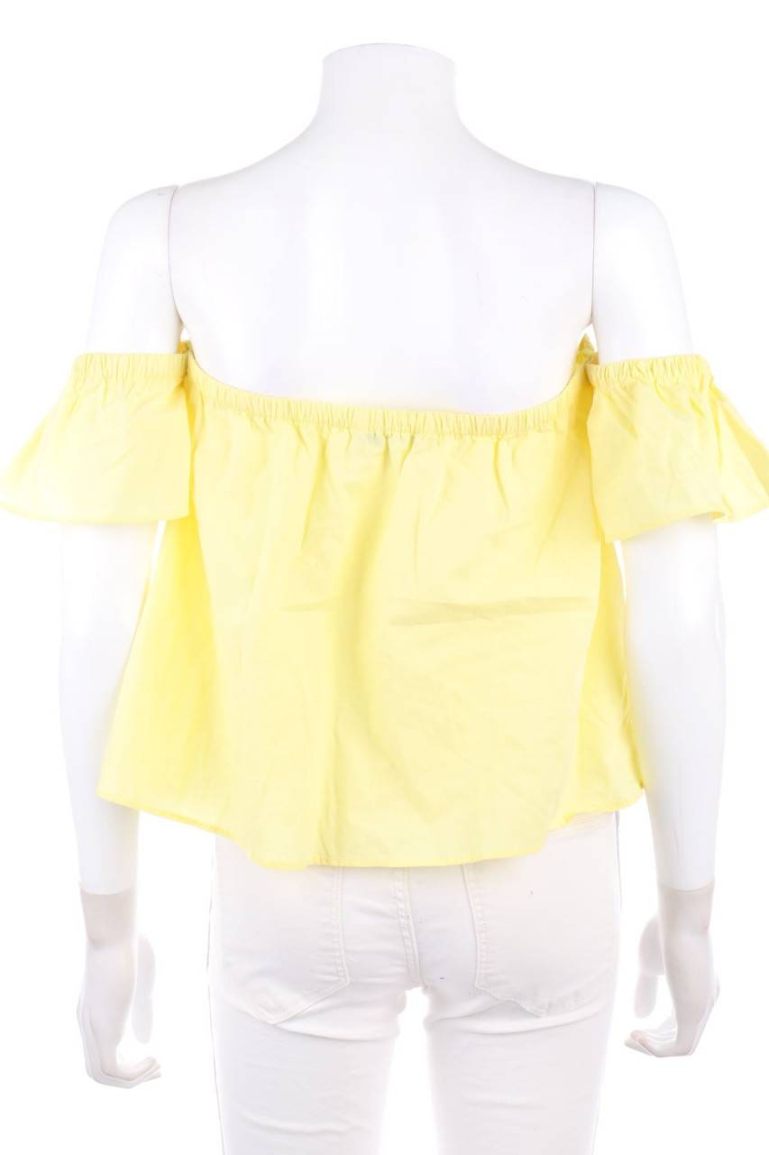 Carou Bershka Kurzarm-Bluse