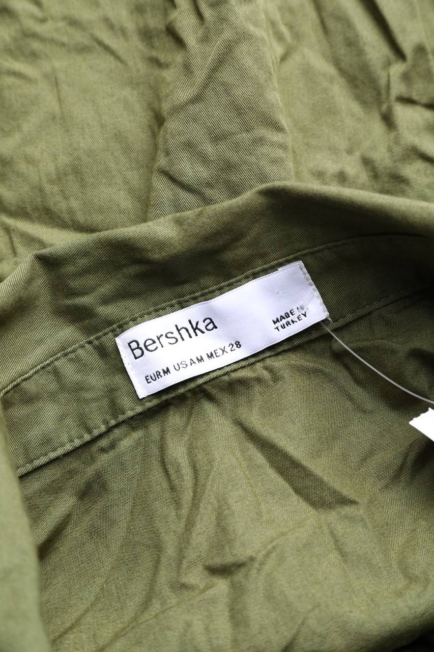 Carou Bershka Minikleid Im Safari-Stil Mit Cut-out