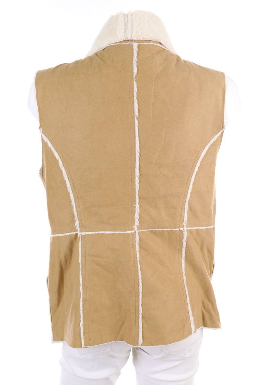 Carou Bershka OUTERWEAR Faux Shearling-Weste