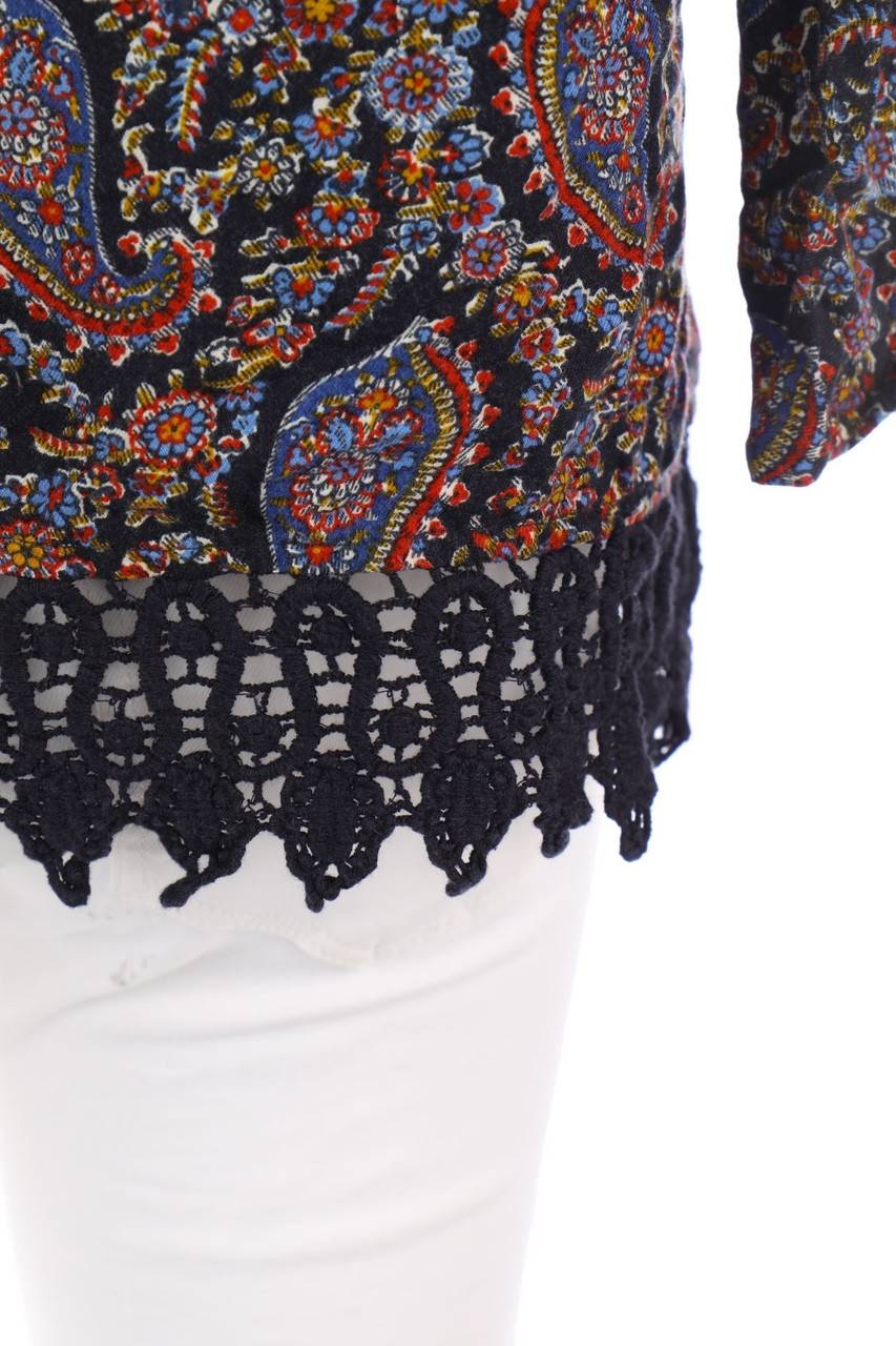 Carou Bershka Sommer-Jacke Mit Paisley-Print