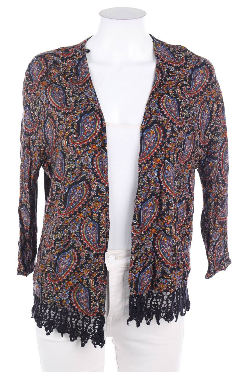Carou Bershka Sommer-Jacke mit Paisley-Print