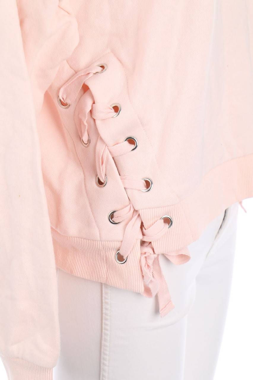 Carou Bershka Sweatshirt Mit Schnürung