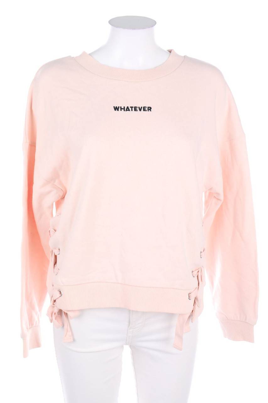 Carou Bershka Sweatshirt mit Schnürung