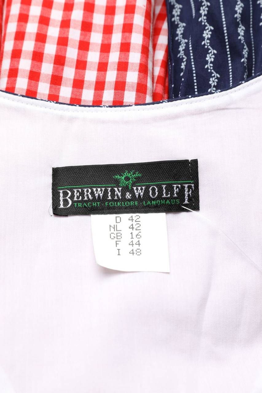 Carou BERWIN & WOLFF Dirndl Mit Floralem Muster