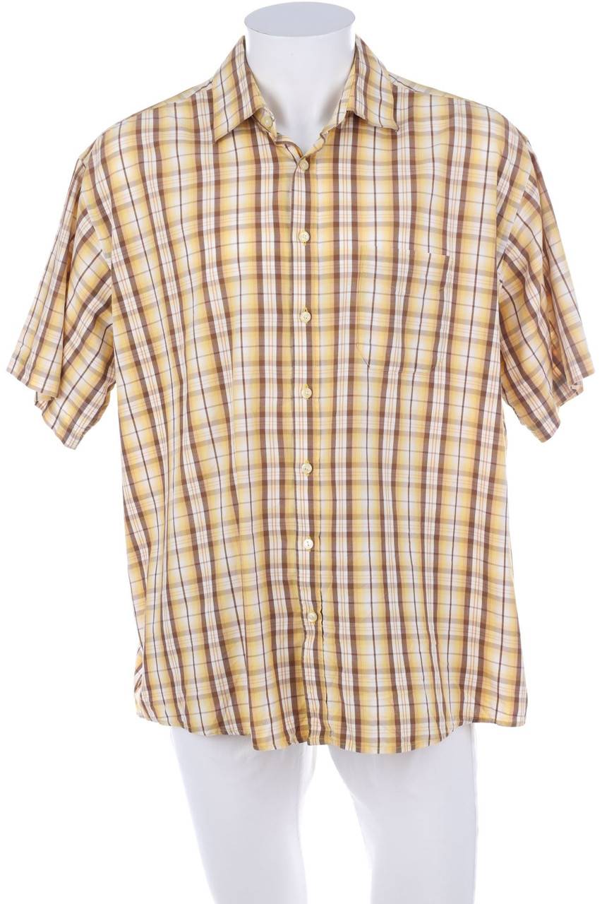 Carou BEXLEYS Tartan-Kurzarm-Hemd