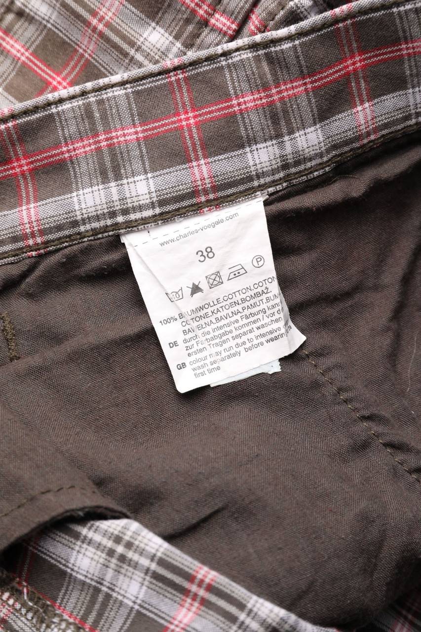 Carou BIAGGINI Shorts Mit Tartan-Muster