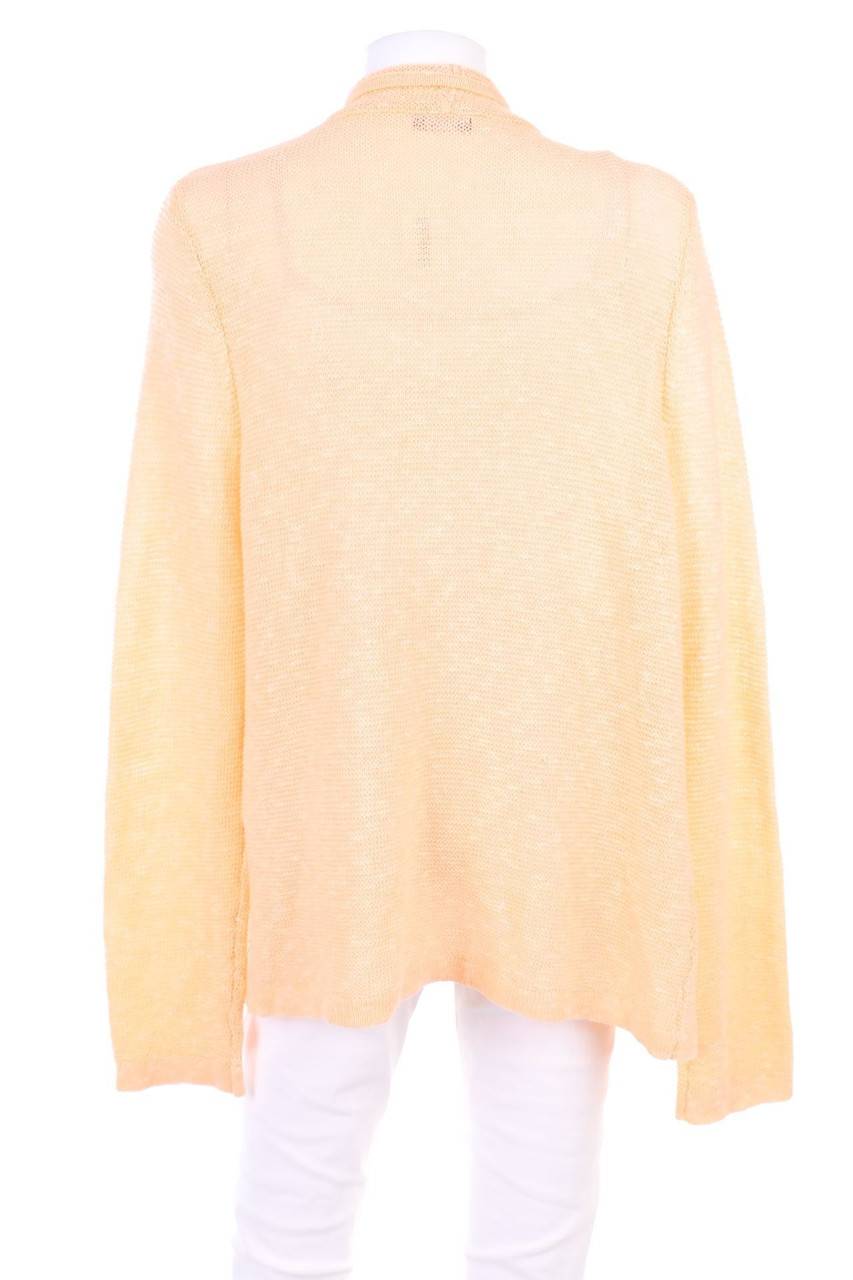 Carou Bianca Cardigan Aus Baumwoll-Mix Mit Quasten