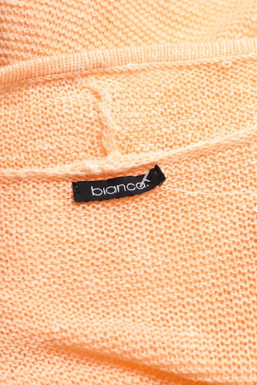 Carou Bianca Cardigan Aus Baumwoll-Mix Mit Quasten