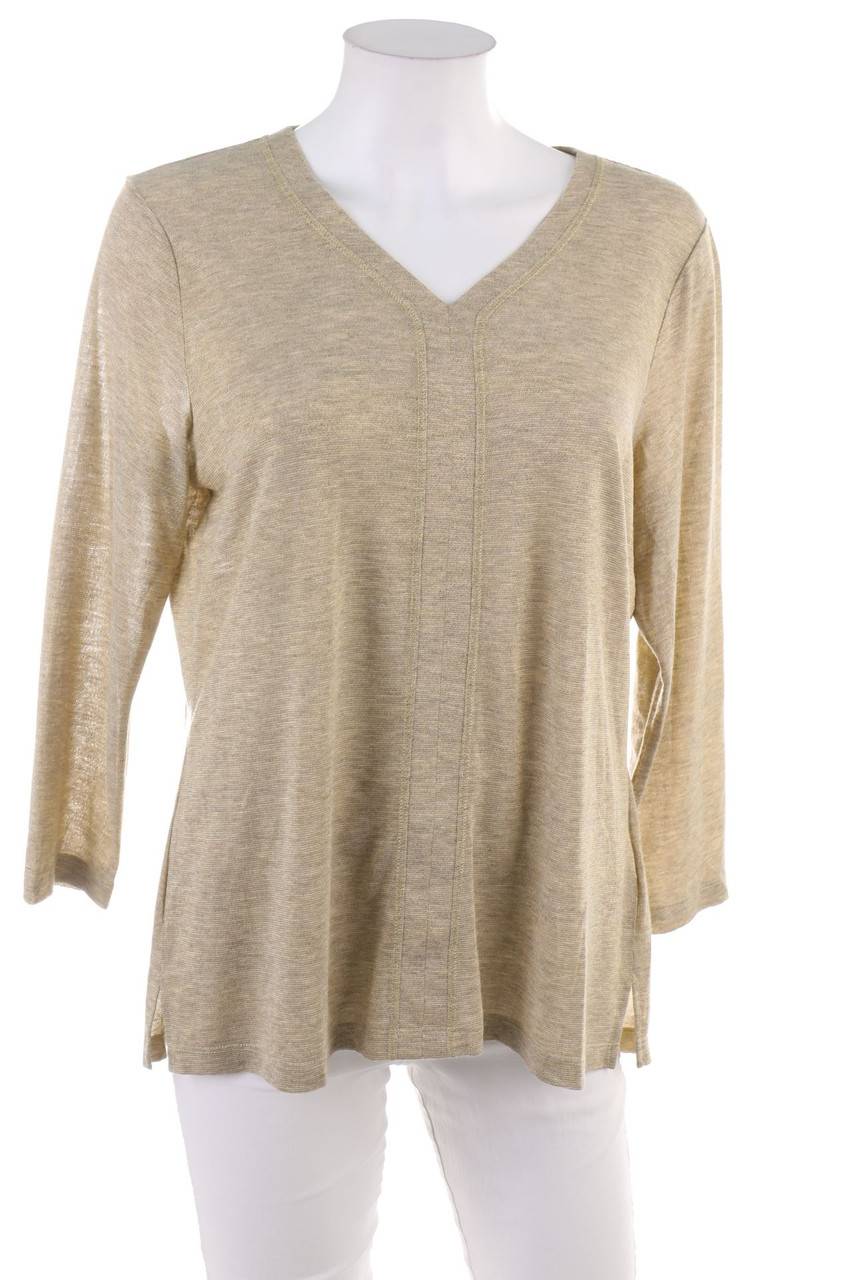 Carou bianca Strick-Pullover