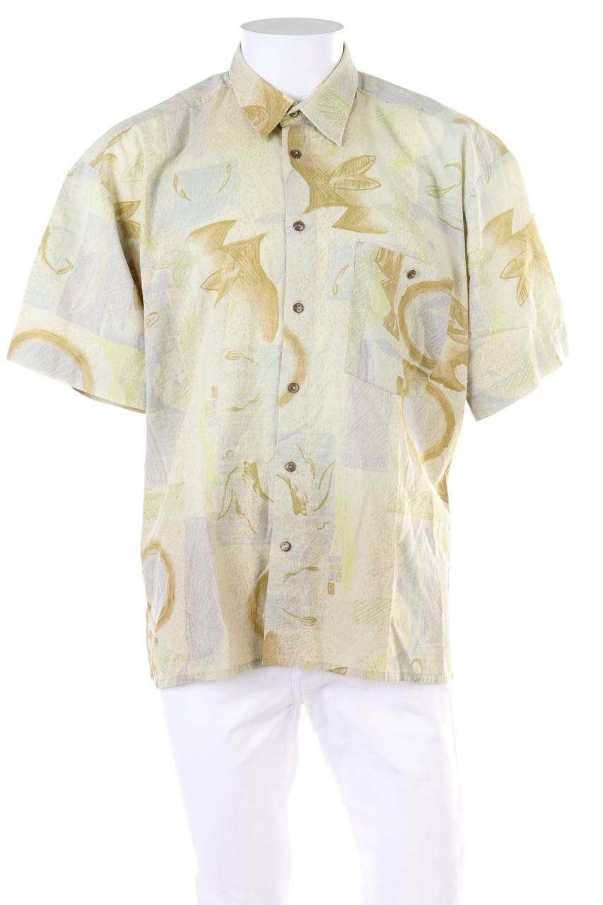 Carou Bisanzio Kurzarm-Hemd mit Print