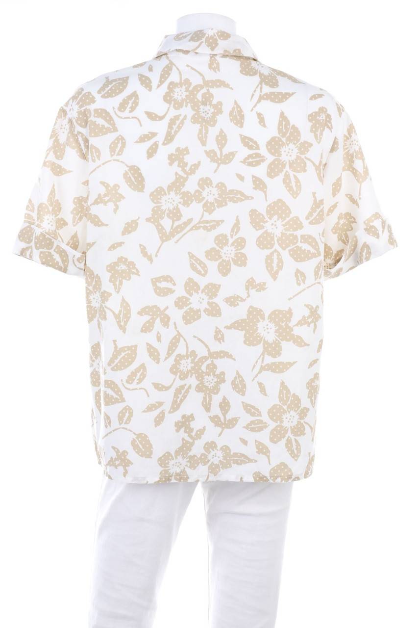 Carou BLAIR Kurzarm-Bluse Mit Blumen-Print