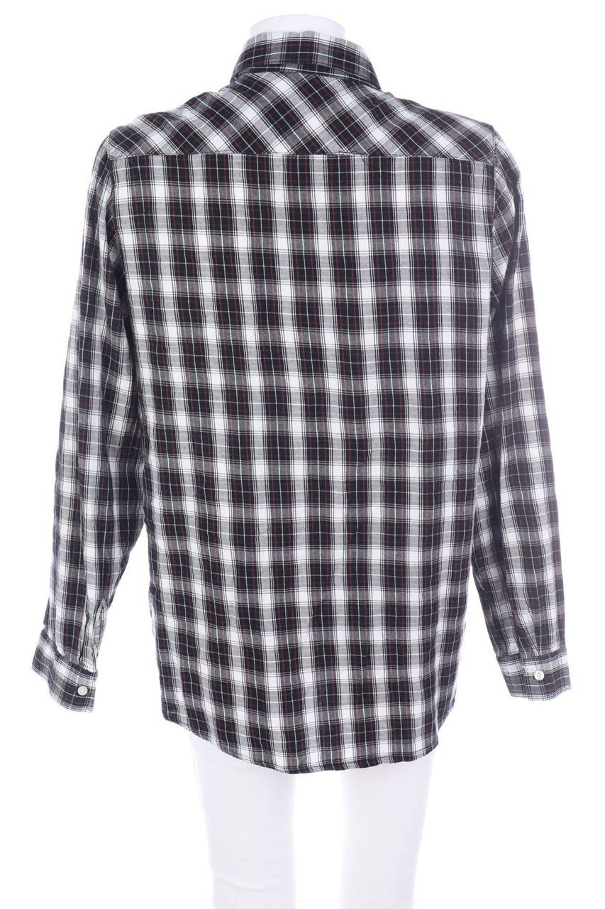 Carou Blue Motion Hemd-Bluse Mit Karo-Muster
