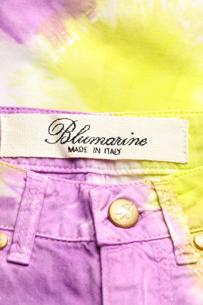 Carou BLUMARINE Batik-Hose